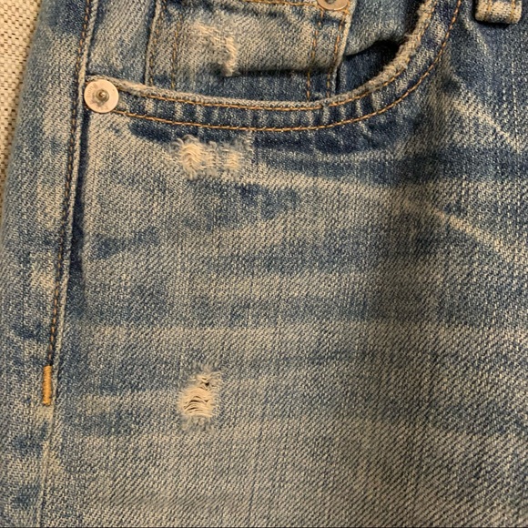 Rag & bone Boyfriend busted out knees jeans - Picture 3 of 11